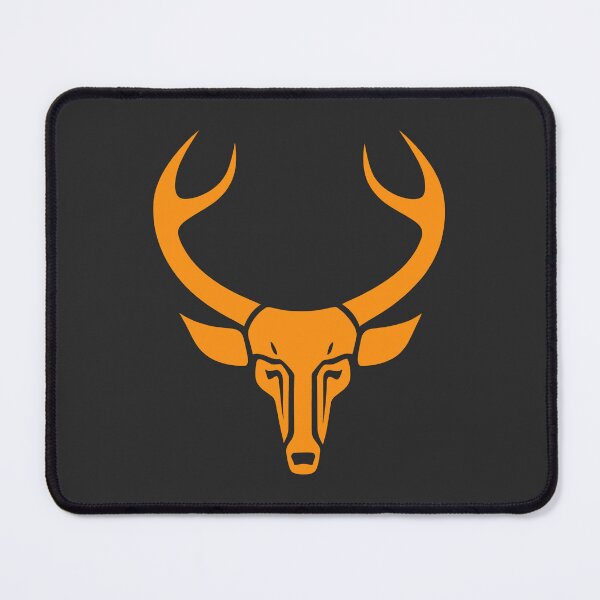 Item preview, Deer Skull - Orange designed and sold by YoobiArt.