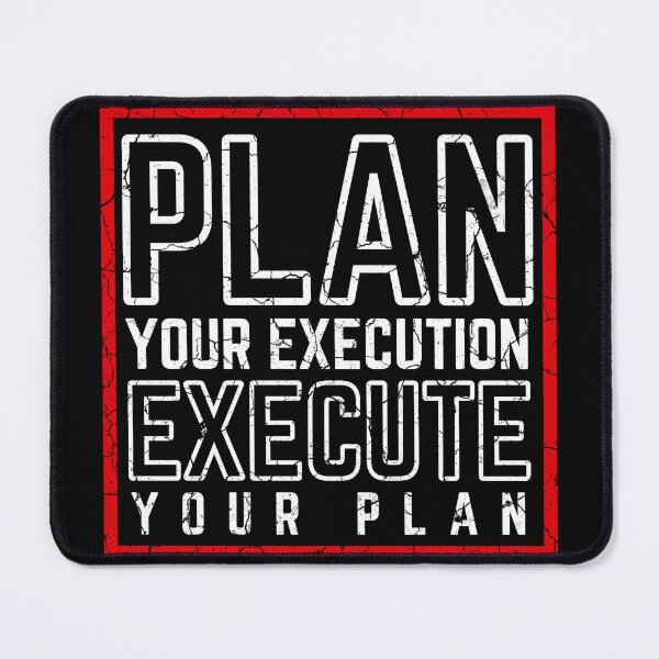 Item preview, Plan Your Execution Execute Your Plan 2 distressed designed and sold by KingsManKind.