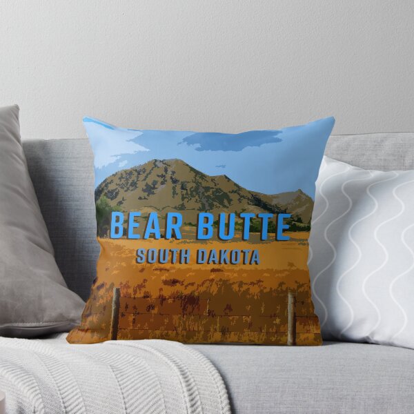 Item preview, Bear Butte South Dakota Retro Travel designed and sold by CarlyNorris.