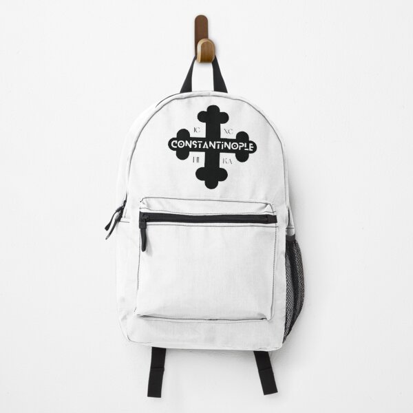 Item preview, Greek Orthodox Cross Constantinople White Black designed and sold by Yiorgos Designs.
