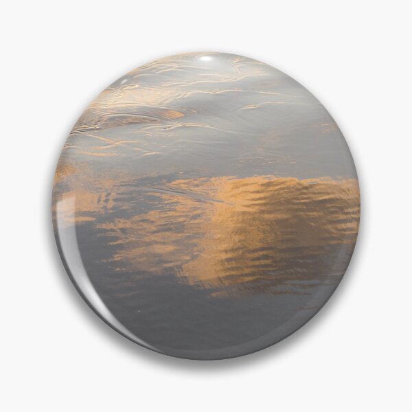 Item preview, Fluid Abstraction - Golden Backwash Patterns on a Beach designed and sold by Georgia Mizuleva.