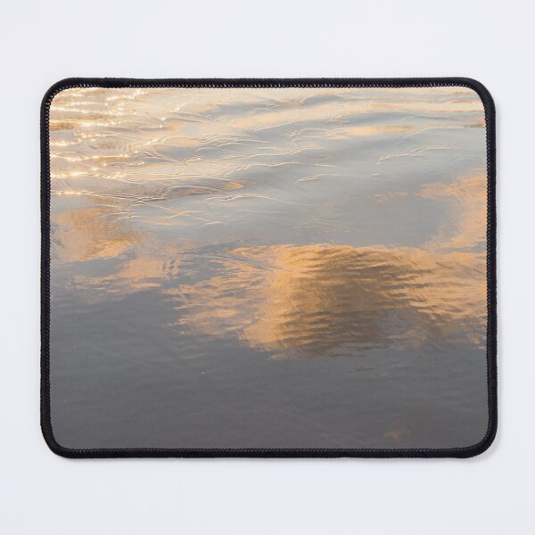 Item preview, Fluid Abstraction - Golden Backwash Patterns on a Beach designed and sold by Georgia Mizuleva.