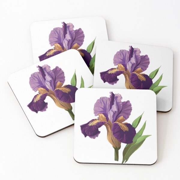 Item preview, Iris flower designed and sold by schizarty.