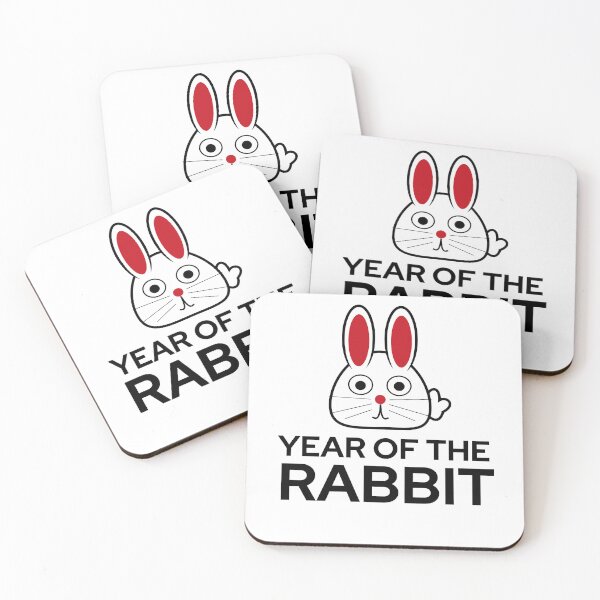 Item preview, Year of the Rabbit Birthday gift for those born in 2023, 2011, 1999, 1987, 1975, 1963, 1951, 1939 designed and sold by RoyalRepublics.