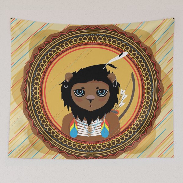 Item preview, Lion or Cat _Family Felidae / Indiandang designed and sold by RabitoDesign.