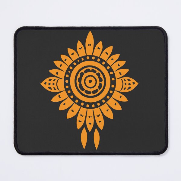 Item preview, American Indian Sun - Orange designed and sold by YoobiArt.