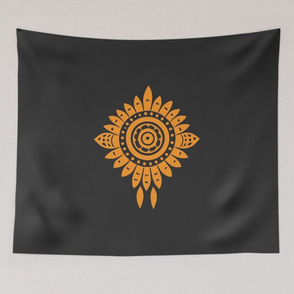 Item preview, American Indian Sun - Orange designed and sold by YoobiArt.