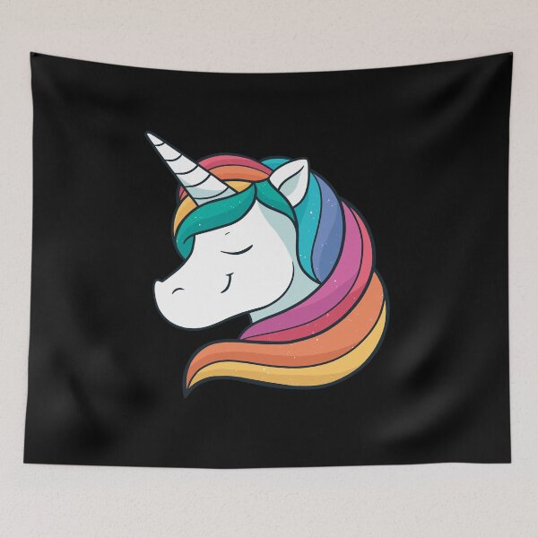 Item preview, Colorful Rainbow Unicorn designed and sold by FineArc.