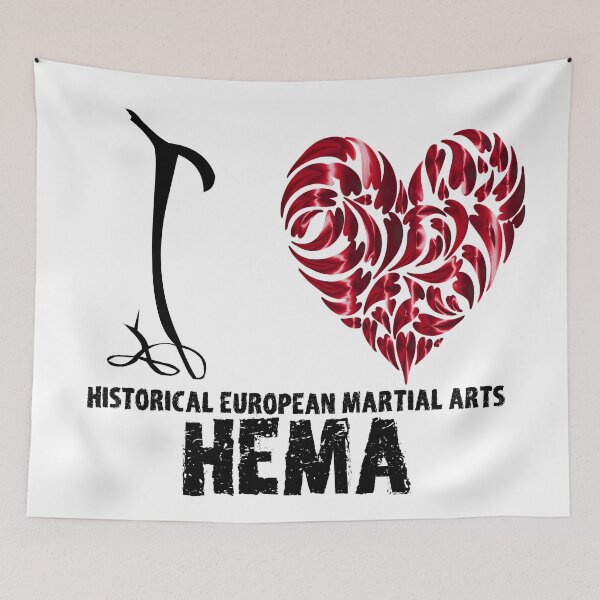 Item preview, Historical European Martial Arts HEMA T shirt Design I love Historical European Martial Arts HEMA designed and sold by MartialArtsNerd.