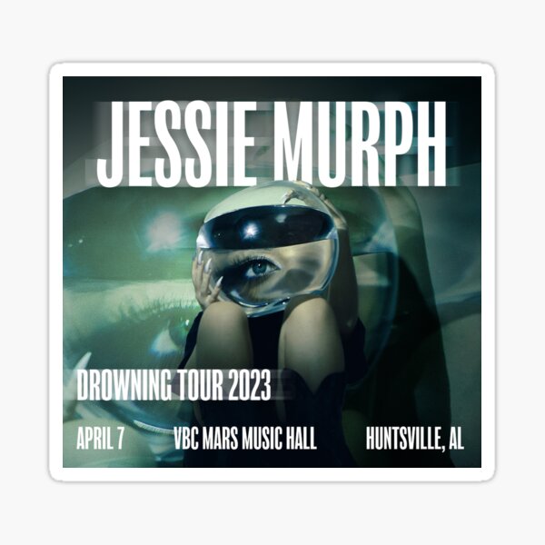 "DROWNING TOUR 2023" Sticker for Sale by dirkgrip Redbubble