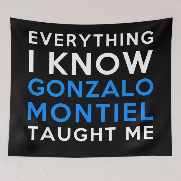 Item preview, Gonzalo Montiel - Everything i know designed and sold by 2Girls1Shirt.