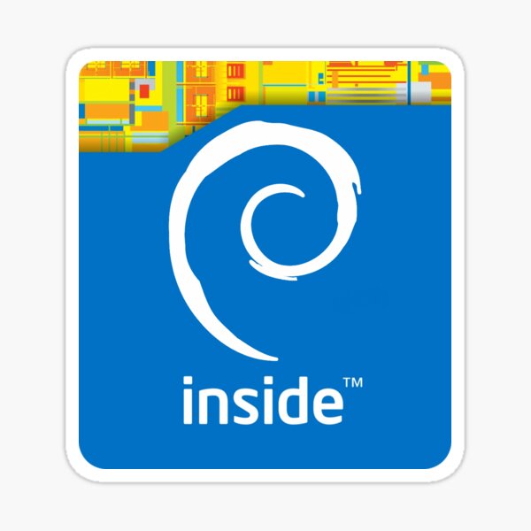 Item preview, Debian Linux Intel Inside designed and sold by Archie Hansen.