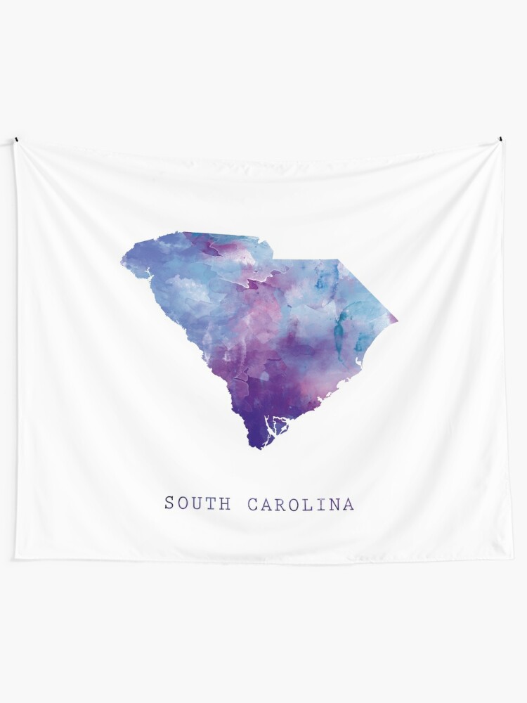 "South Carolina" Tapestry by MonnPrint  Redbubble