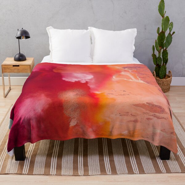 Item preview, Orange red waves designed and sold by mahmoudfarrag.