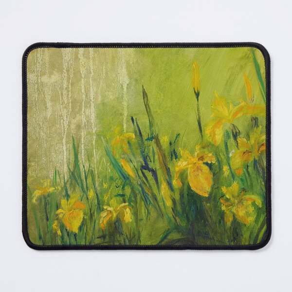 Item preview, Yellow irises designed and sold by Kristine-Kristi Kasak.