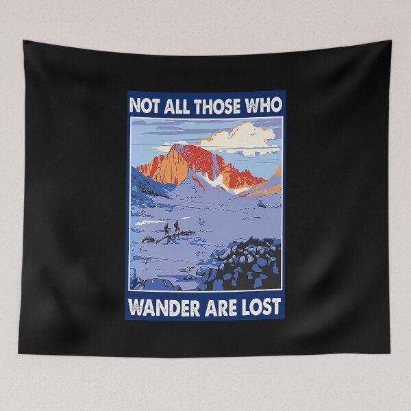 Item preview, Hiking - Not All Those Who Wander Are Lost   designed and sold by SEANPARKERAU.