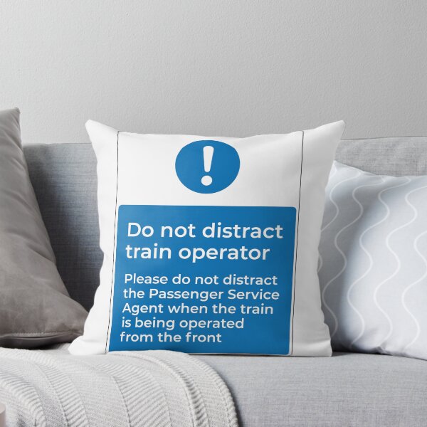Item preview, Do not distract train operator designed and sold by Green-over-red.