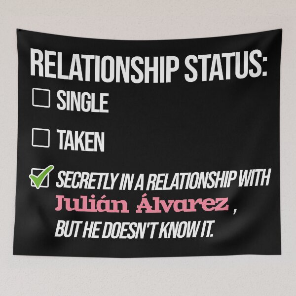 Item preview, Julián Álvarez - Relationship designed and sold by 2Girls1Shirt.