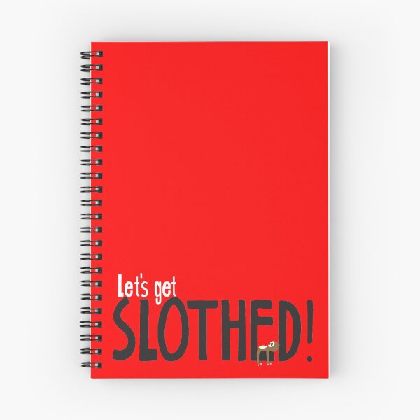Item preview, Let's get Slothed - Red designed and sold by vickylewisphoto.