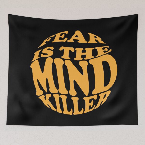Item preview, el miedo es el asesino mental amarillo designed and sold by WilliamsGFX.