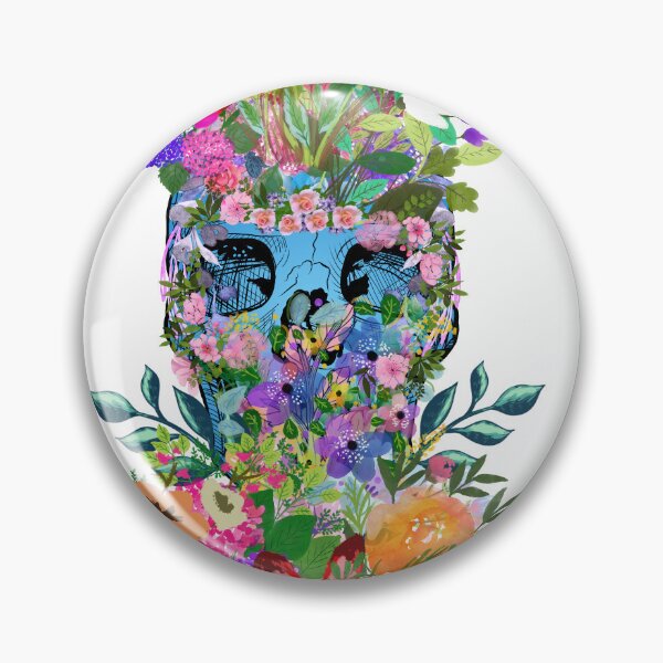 Item preview, Skull || Flower Art  designed and sold by RBToper.