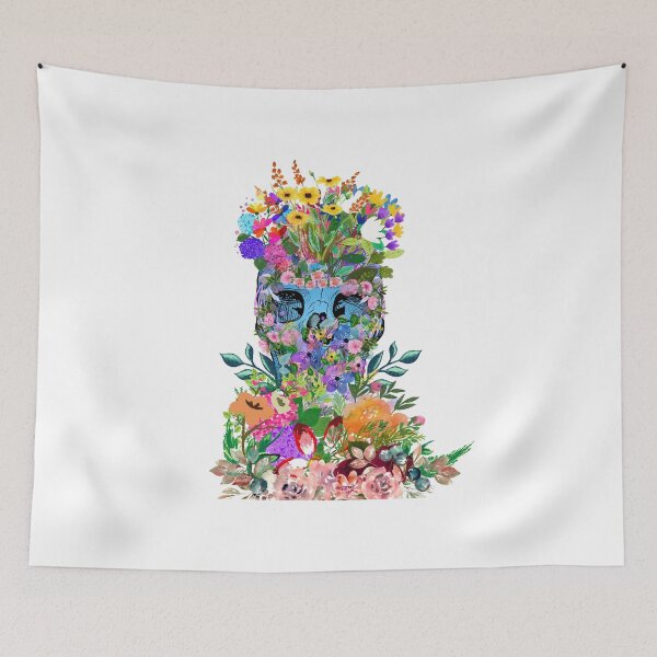 Item preview, Skull || Flower Art  designed and sold by RBToper.