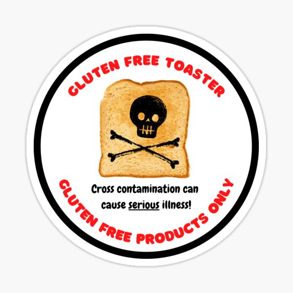 Gluten free toaster SVG