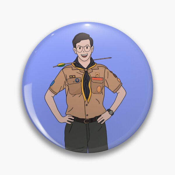 Item preview, Cartoon Illustration of Pete from Ghosts CBS designed and sold by arteinahpets.
