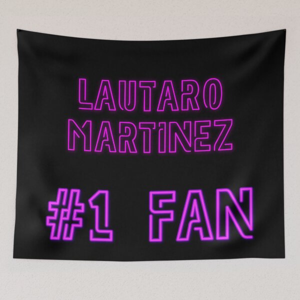 Item preview, Lautaro Martinez - #1 fan designed and sold by 2Girls1Shirt.