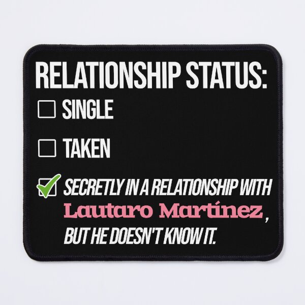 Item preview, Lautaro Martinez - Relationship designed and sold by 2Girls1Shirt.
