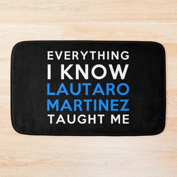 Item preview, Lautaro Martínez - Everything I know designed and sold by 2Girls1Shirt.