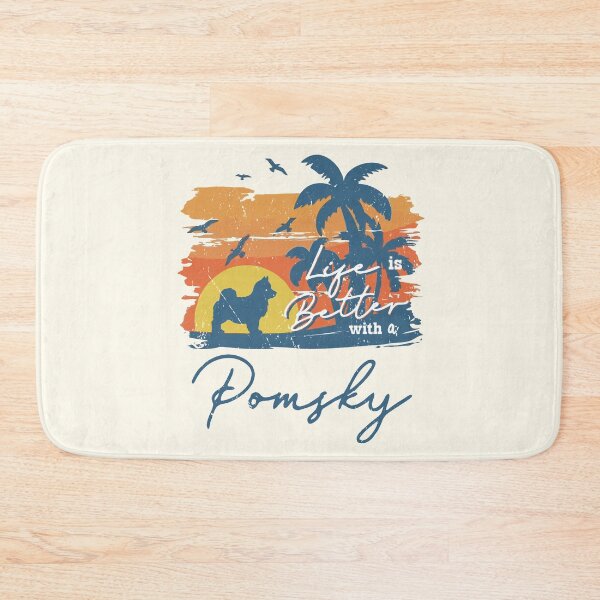 Item preview, Life is Better With Pomsky Beach Sunset Retro Vintage designed and sold by rafaeltto.