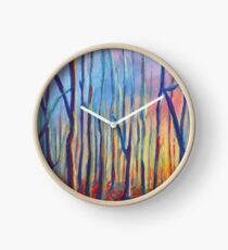 autumn landscape Clock