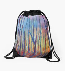 autumn landscape Drawstring Bag
