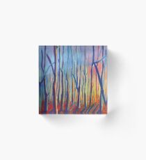 autumn landscape Acrylic Block