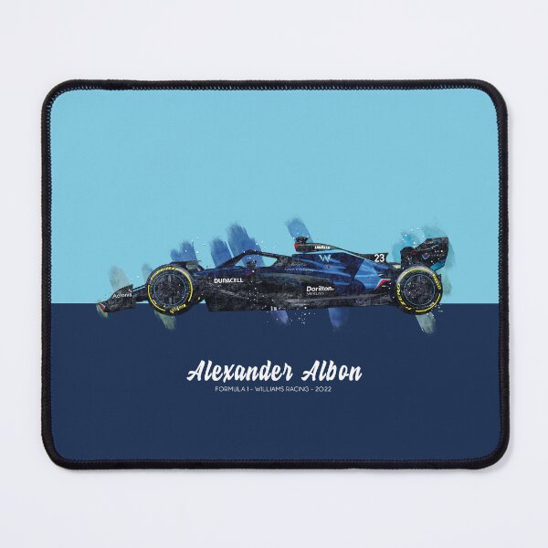 Item preview, Alexander Albon F1 2022 Williams Car Art designed and sold by d25bev.