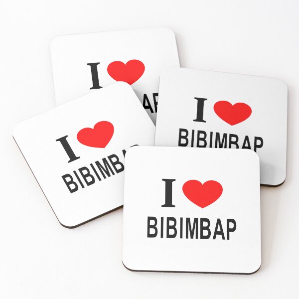 Item preview, I ❤️ BIBIMBAP I LOVE BIBIMBAP I HEART BIBIMBAP designed and sold by usernamenaijan.