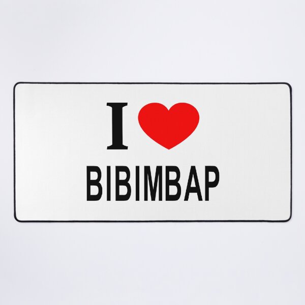 Item preview, I ❤️ BIBIMBAP I LOVE BIBIMBAP I HEART BIBIMBAP designed and sold by usernamenaijan.
