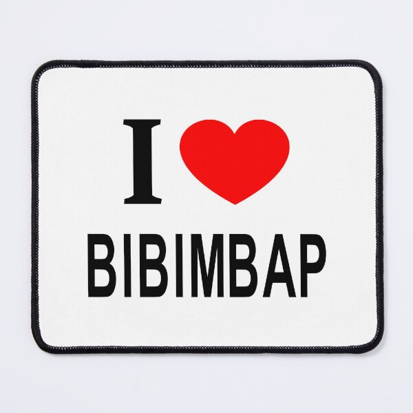 Item preview, I ❤️ BIBIMBAP I LOVE BIBIMBAP I HEART BIBIMBAP designed and sold by usernamenaijan.