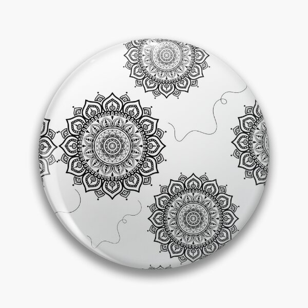 Item preview, Geometric shapes and black and white ornaments designed and sold by Best Expressions.