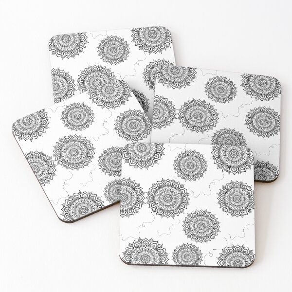 Item preview, Geometric shapes and black and white ornaments designed and sold by Best Expressions.