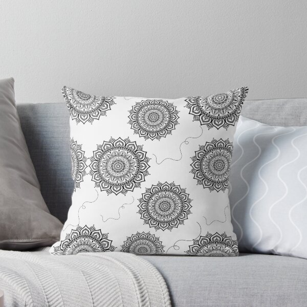 Item preview, Geometric shapes and black and white ornaments designed and sold by Best Expressions.