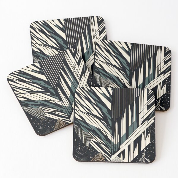 Item preview, "Angelique" - Boho Retro Modern Abstract Pattern designed and sold by HiArtify ❤️.