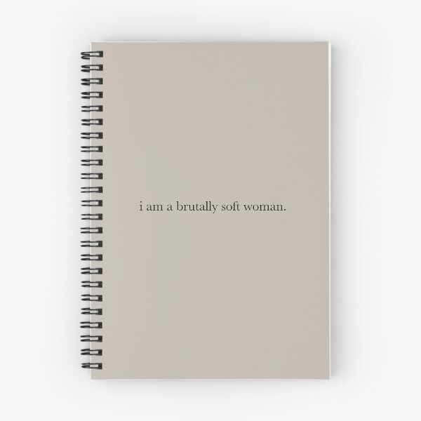 Item preview, i am a brutally soft woman designed and sold by moonna designs.