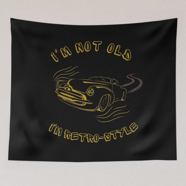 Item preview, I'm not old I'm retro-style. Classic t-shirts and gifts. designed and sold by ConradoBullhead.