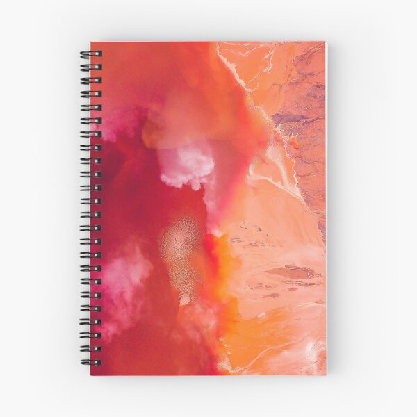 Item preview, Orange red waves designed and sold by mahmoudfarrag.