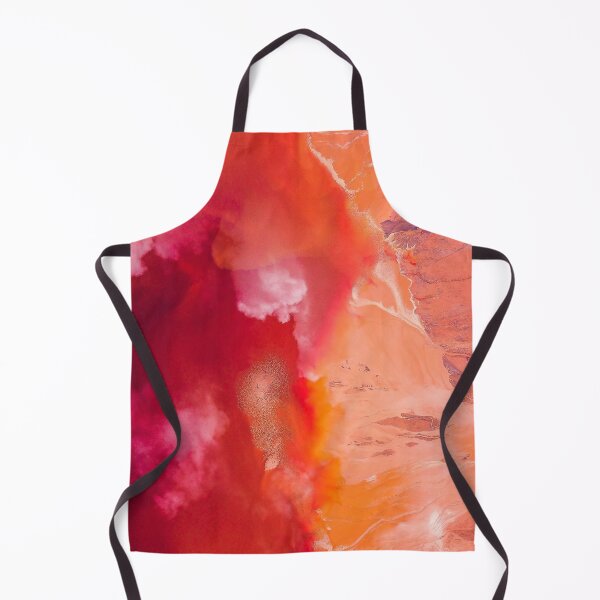 Item preview, Orange red waves designed and sold by mahmoudfarrag.