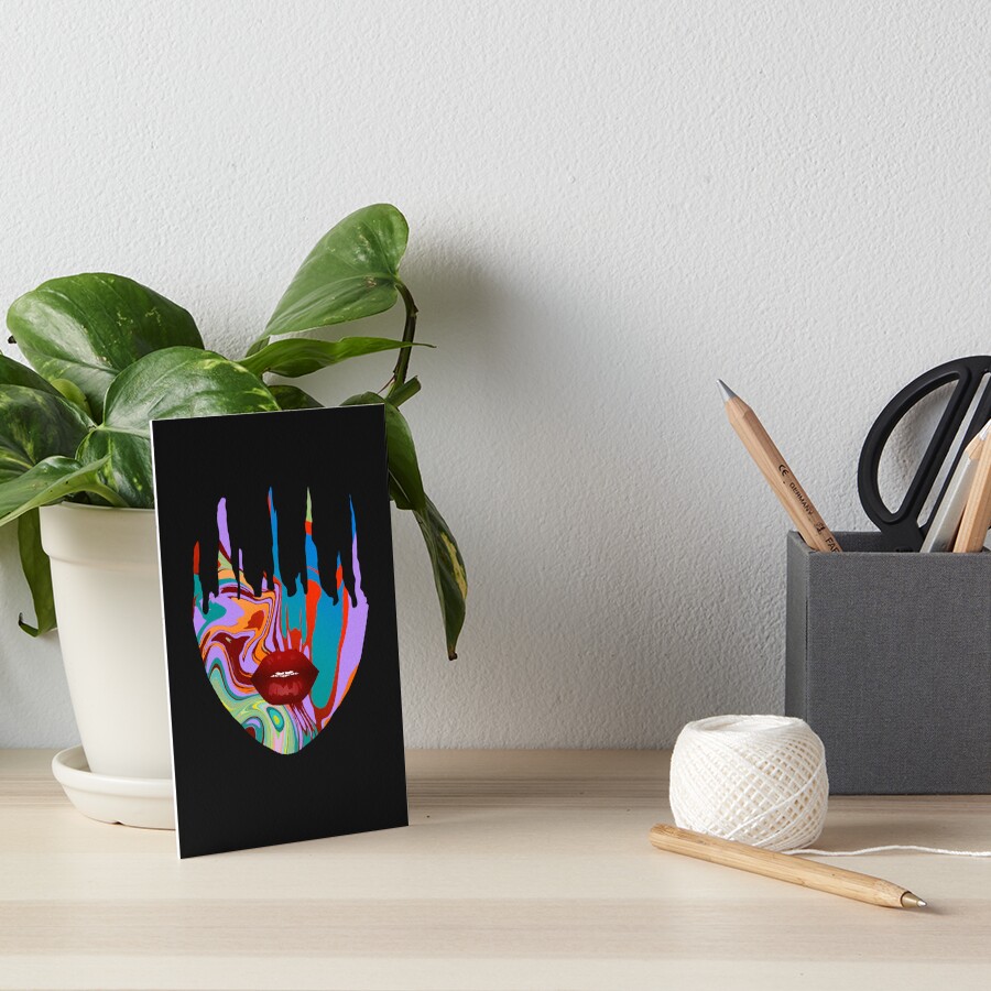 Item preview, Art Board Print designed and sold by reddevilll.