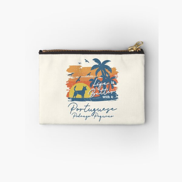 Item preview, Life is Better With Portuguese Podengo Pequeno Beach Sunset Retro Vintage designed and sold by rafaeltto.