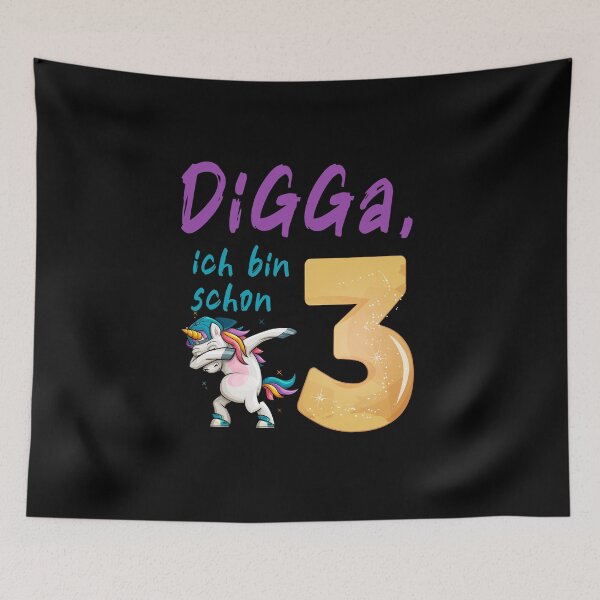 Artikelvorschau, DIGGA, ich bin schon 3 entworfen und verkauft von Shirt-Expert.
